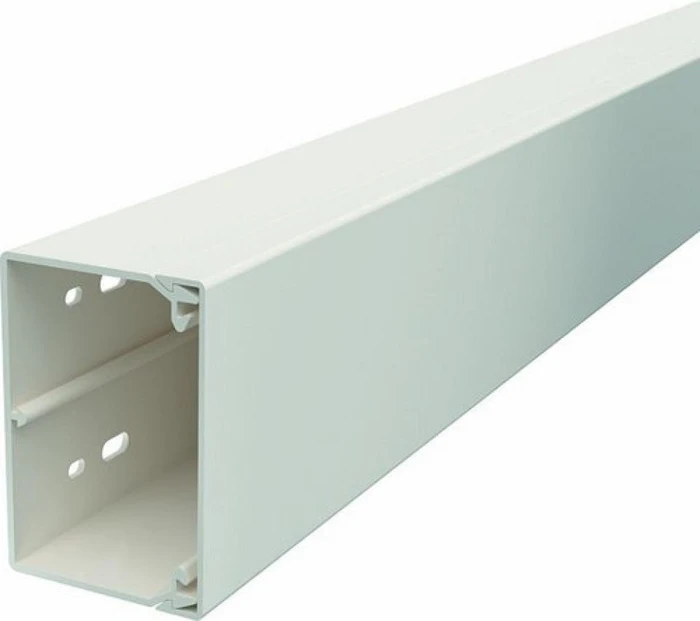 OBO Bettermann WDK60090CW Kabelkanal, 90x60mm, 2m, cremeweiß