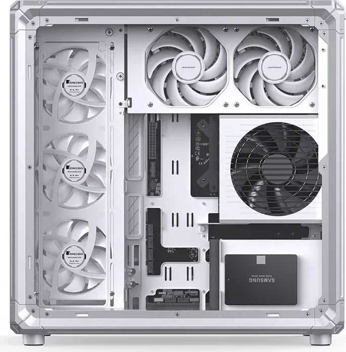 Jonsbo X400 White, Glasfenster