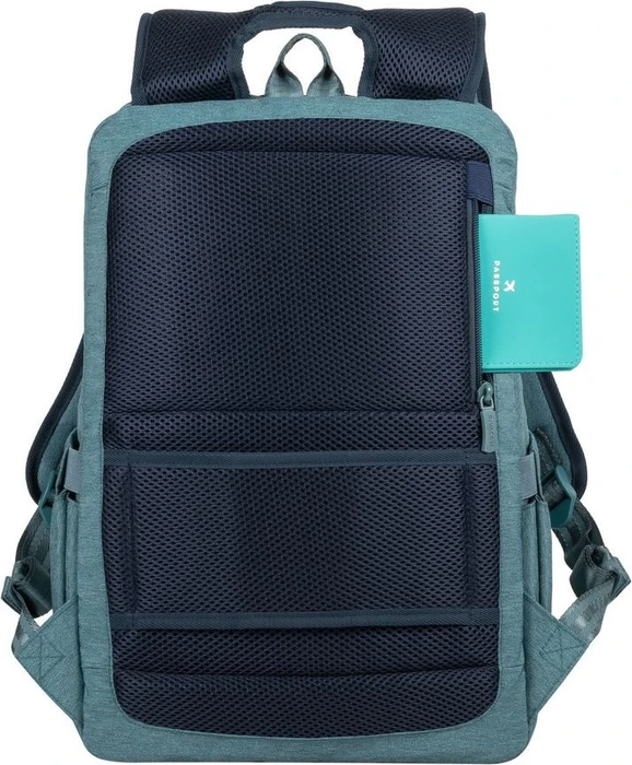 RivaCase 7760 Suzuka ECO 15.6" Notebook Rucksack, aquamarine