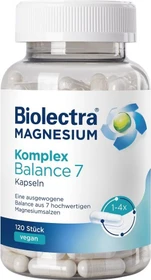 Biolectra Magnesium Komplex Balance-7 Kapseln, 120 Stück