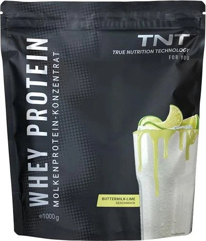 TNT True Nutrition Technology Whey Protein Konzentrat Buttermilk Lime 1kg