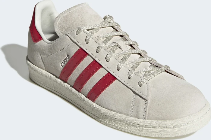 adidas Campus 80s off white/collegiate red/carbon (Herren)