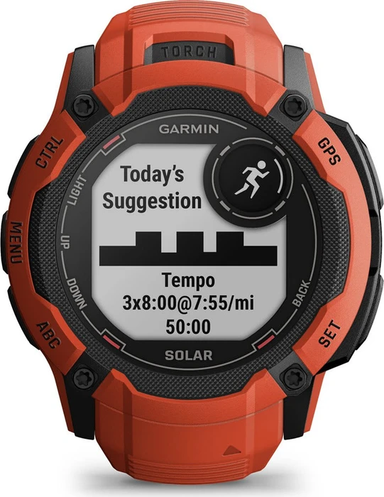 Garmin Instinct 2X Solar flame red