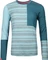 Ortovox 185 Rock'N'Wool Funktionsshirt langarm ice waterfall (Damen) Vorschaubild