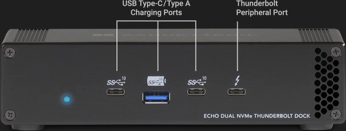 Sonnet Echo Dual NVMe Thunderbolt Dock, Thunderbolt 3 [Buchse]