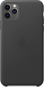 Apple Leder Case für iPhone 11 Pro Max schwarz