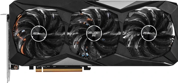 ASRock Radeon RX 6600 XT Challenger Pro OC, RX6600XT CLP 8GO, 8GB GDDR6, HDMI, 3x DP