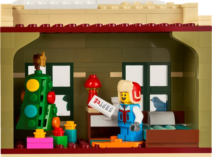 LEGO Icons - Weihnachtlich geschmückte Hauptstraße