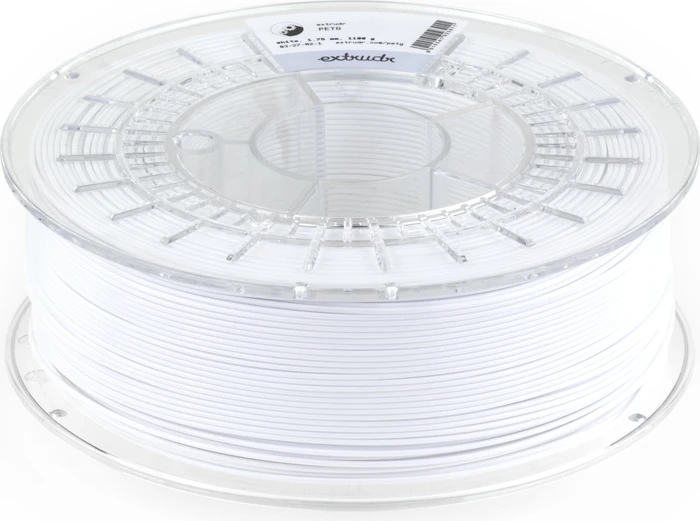 Extrudr PETG, weiß, Spule, 1.75mm, 10.00kg