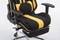 CLP Racing Limit V2 Stoff Gamingstuhl mit Fußstütze, schwarz/gelb Vorschaubild