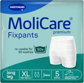 Hartmann MoliCare Premium Fixpants long leg Fixierhose Größe XL, 5 Stück