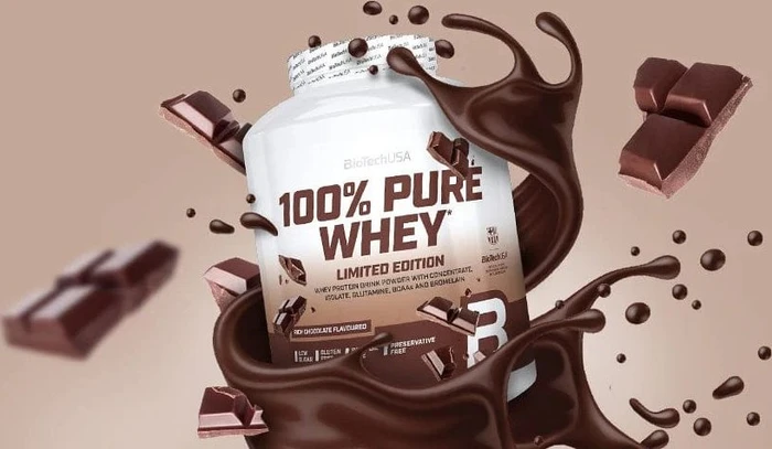 BioTech USA 100% Pure Whey Schokolade 2.27kg