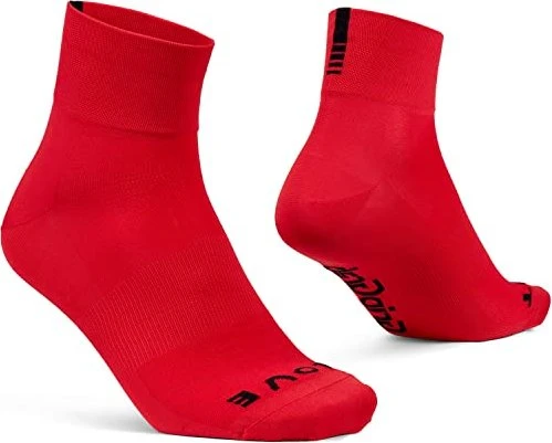 GripGrab Lightweight SL Short Fahrradsocken rot