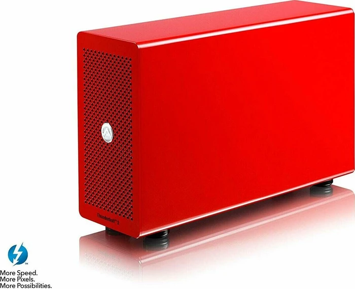 Akitio Node Lite SE, rot, Erweiterungsgehäuse für PCIe, Thunderbolt 3 / USB-C 3.1