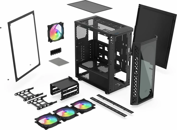 Endorfy SilentiumPC Signum SG1X EVO TG ARGB, Glasfenster
