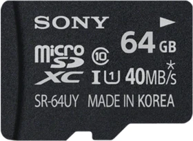 Sony R40 64GB Kit, UHS-I, Class 10