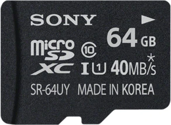 Sony R40 64GB Kit, UHS-I, Class 10