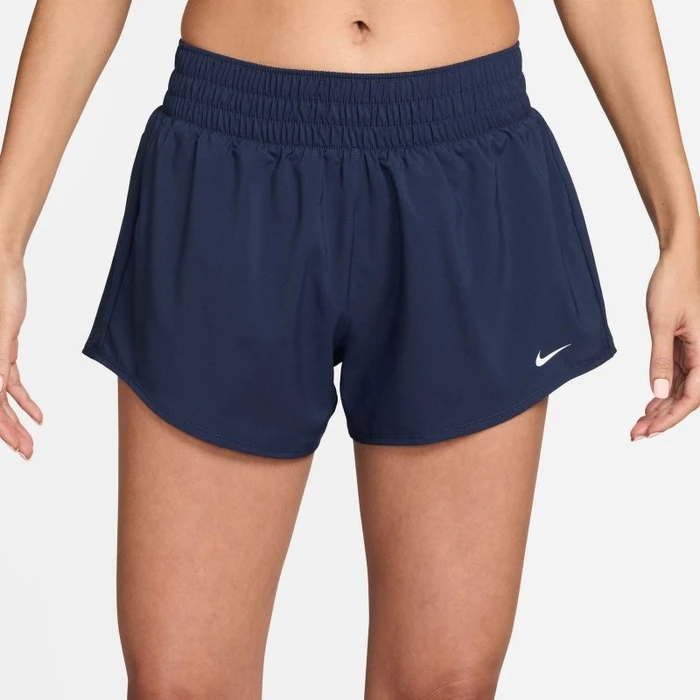 Nike One Dri-FIT Hose kurz midnight navy/white (Damen)