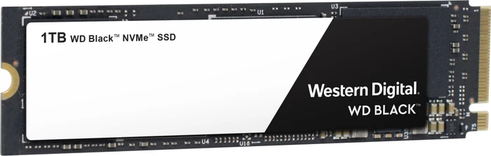 Western Digital WD_BLACK NVMe SSD 2018 1TB, M.2 2280 / M-Key / PCIe 3.0 x4