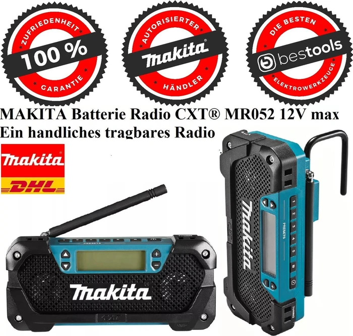 Makita MR052 Akku-Baustellenradio solo