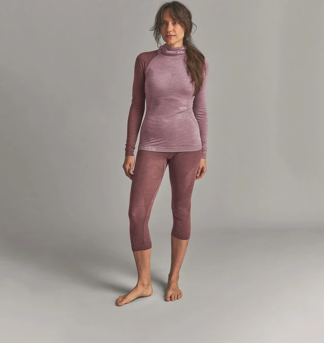 Ortovox 120 Comp Light Hoody Funktionsshirt langarm dusk rose (Damen)