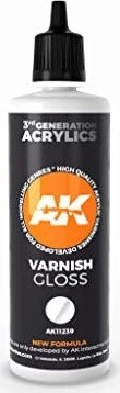 AK-Interactive 3rd Gen Acrylic Colors Varnish Gloss, 100ml