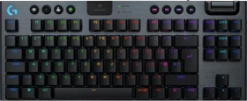 Logitech G915 X Lightspeed TKL, schwarz, LEDs RGB, GL TACTILE, USB/Bluetooth, UK (920-012720)