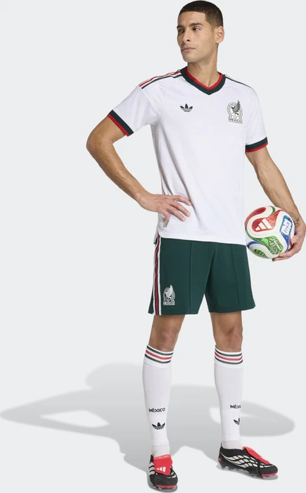 adidas FIFA WM 2026 Mexiko Authentic Auswärtstrikot kurzarm weiß (Herren)