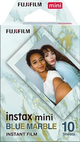 Fujifilm instax mini Sofortbildfilm Blue Marble, 10 Aufnahmen