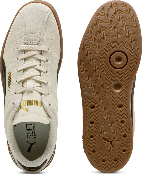 Puma Club II Suede alpine snow/puma black/puma gold