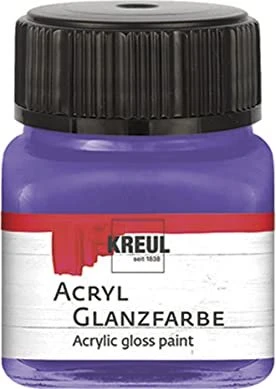 Kreul Acryl Glanzfarbe, violett, 20ml