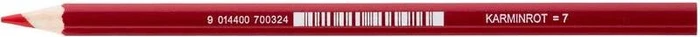 Jolly Supersticks Classics Buntstift karminrot, Kartonetui, 12er-Pack (3000-0349)