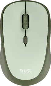 Trust Yvi+ Silent Wireless Mouse grün, ECO zertifiziert, USB (24552)