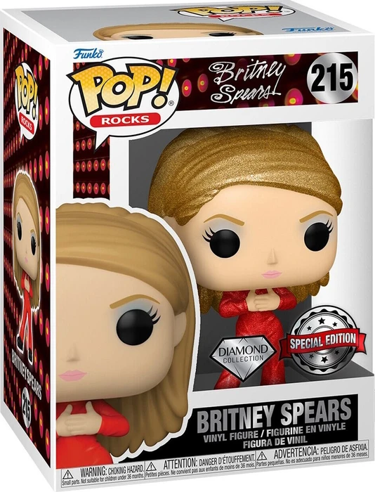 FunKo Pop! Rocks - Britney Spears - Britney Spears in Catsuit Diamond Glitter