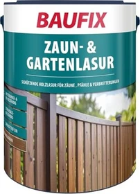 Baufix Zaun- & Gartenlasur dunkelbraun, 5l
