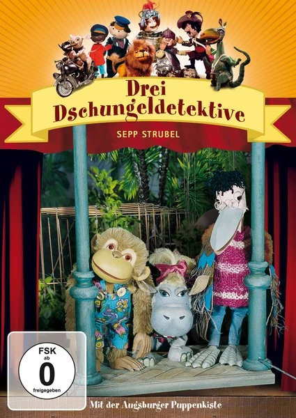 Augsburger Puppenkiste - Drei Dschungeldetektive (DVD)