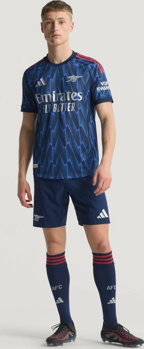 adidas FC Arsenal Authentic 2025/2026 Auswärtstrikot kurzarm night indigo/grey two (Herren)