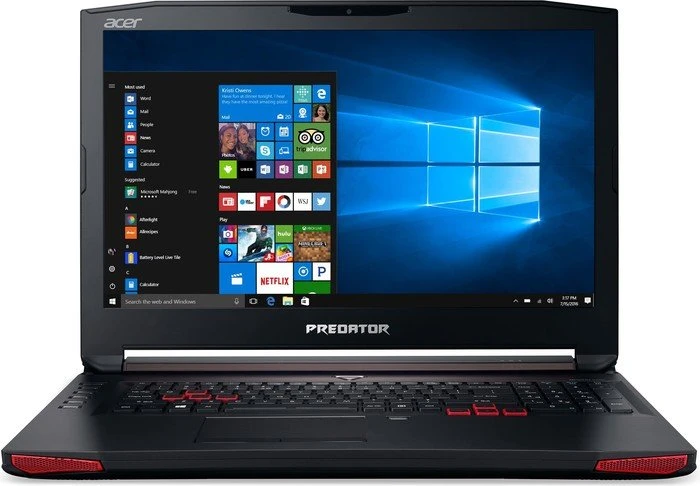 Acer Predator 17 G5-793-7108, Core i7-6700HQ, 8GB RAM, 256GB SSD, 1TB HDD, GeForce GTX 1060, DE