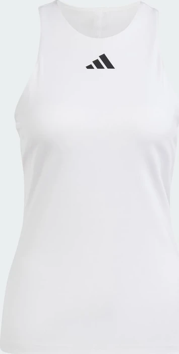adidas Tennis Y-Tanktop Funktionsshirt ärmellos weiß (Damen)