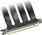 Lian Li Riser Card, inkl. PCI-Slot Blende für LANCOOL II, gewinkelt, PCIe 3.0, 200mm, schwarz Vorschaubild