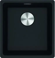 Franke Maris MRG 210-37 flächenbündig Becken mittig black matt