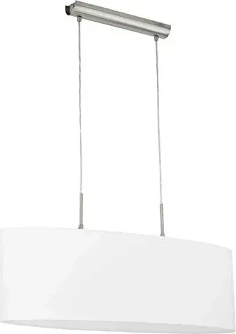 Eglo Pasteri 75x22cm Pendelleuchte/Schirmleuchte anthrazit/braun