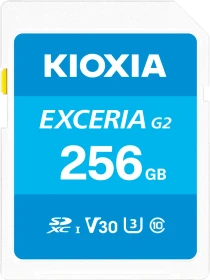 KIOXIA EXCERIA G2 R100/W50 256GB, UHS-I U3, Class 10