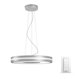 Philips Hue White Ambiance Being Pendelleuchte alu