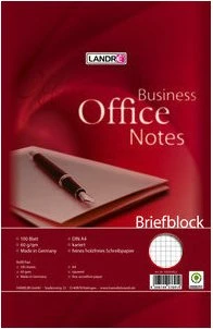 A4, kariert, 100 Blatt