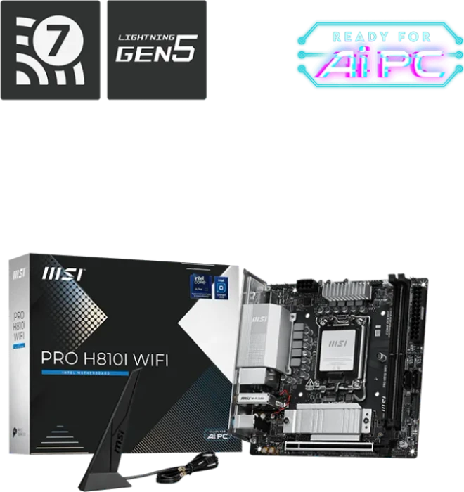 MSI PRO H810I WIFI (Intel 1851)
