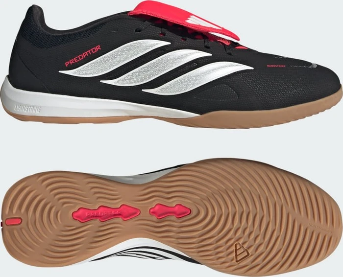adidas Predator League Fold-Over Tongue IN core black/cloud white/lucid red