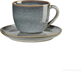 ASA Selection Saisons Cappuccinotasse mit Untertasse denim, 2-tlg.