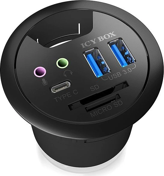 RaidSonic Icy Box IB-HUB1404A Port-Replikator