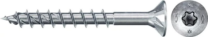 fischer PowerFast FPF II CTP BC T20 4x30 Spanplattenschraube, 4x30mm, 500 Stück